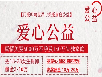 温宿捐卵助孕生子 爱心志愿者招募
